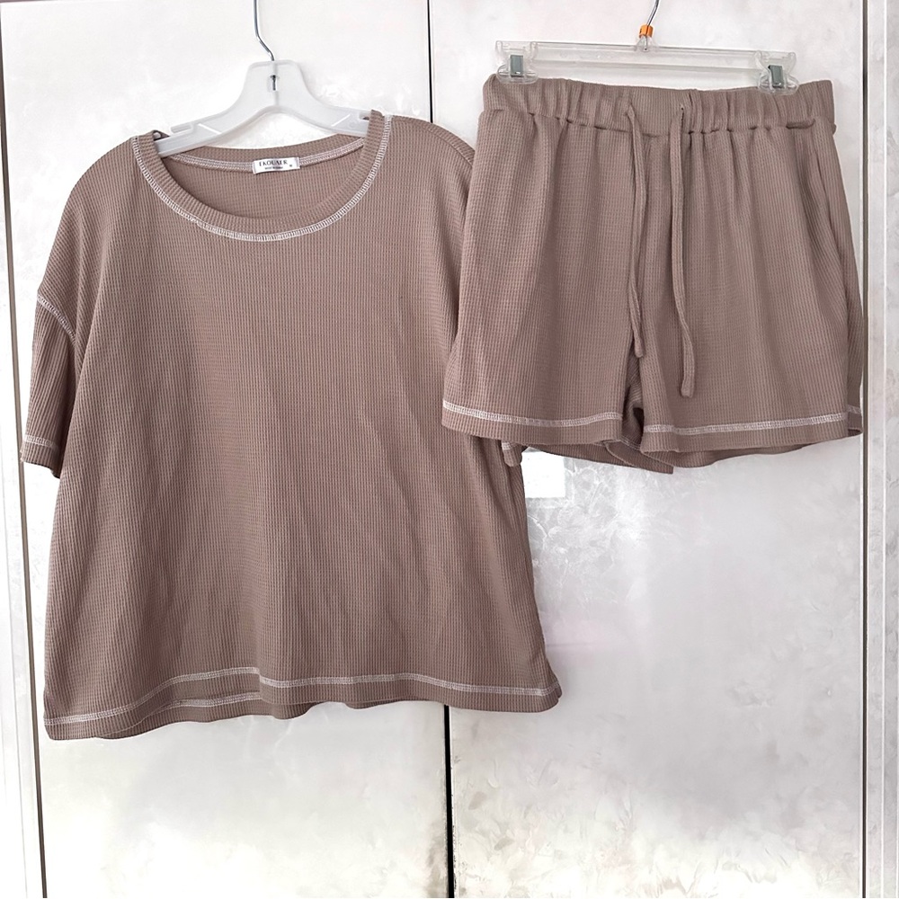 NWOT Thermal Loungewear Set